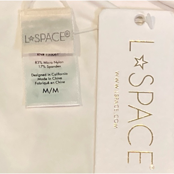 NWT L*Space What The Carnation Print Camellia Top/Cabana Bottom Set - Sz M - Picture 13 of 15